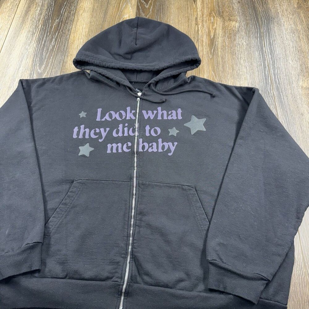 Daniel Caesar Superpowers Hoodie Mens XXL Black Sweatshirt 2023 World Tour USA